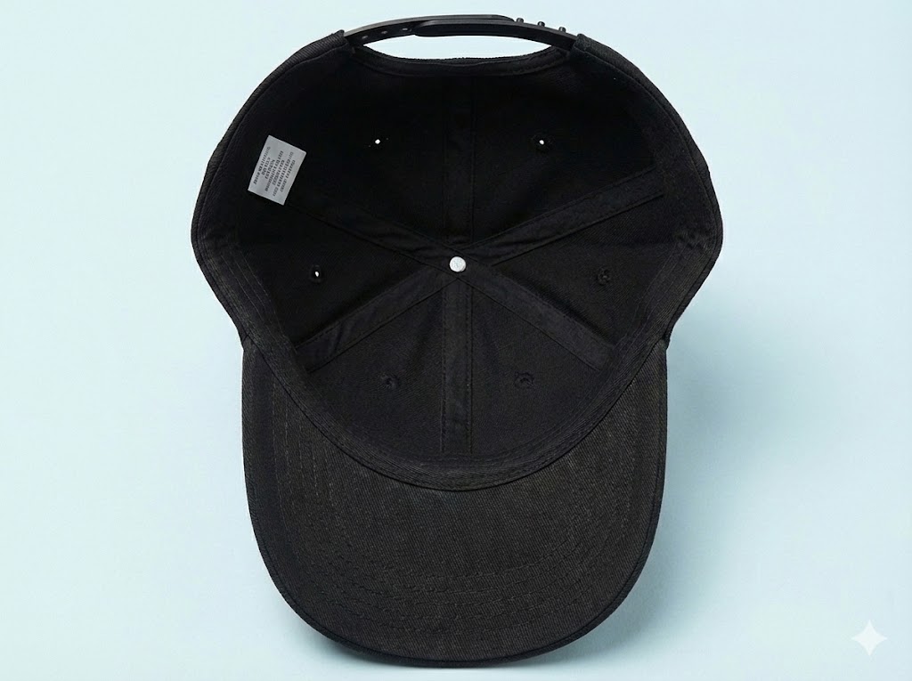 Premium Customizable Black Baseball Cap